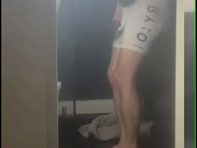 This young cyclist lad made it to the bathroom barrier self-controlled wets personally as he can't hold pee at this very moment asian gay hidden camera sex videos