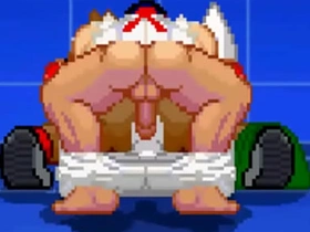 MUGEN Ryu dominates Belial McCloud asian nude careless sex videos