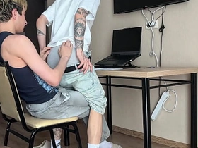 recognizance stepbrother yon help with homework, deepthroat blowjob and ass fucking part 1 asian gay sotwe copulation videos