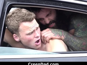 Step Daddy Teaching His Stepson Responsibility to Drive a Car - Creepdad teen gay sex videos asian