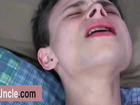 Austin gets his sexy perfect ass fucked asian gay sex videos papa