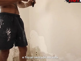 Dando o cu pro pintor da obra! asian gay bears sex videos
