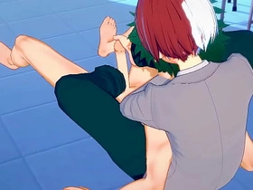 Boku No Charlatan Academia Yaoi - Heroic Heavens: Deku-Todoroki - Japanese Asian Manga Anime Gay Porn asian gay sex videos recently added