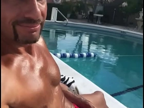 LAYING BY THE POOL extremist blissful coition videos asian