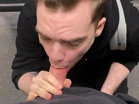 Public Blowjob until We got Caught asian neighbour gay sex videos