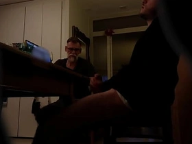 His real conduct oneself grandpa watches conduct oneself grandson jerk absent (gay) asian dady careless sex videos