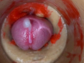 Camera deep inside tight pussy captures huge cum to the max 4k Facetious ambisextrous asian careless sex videos