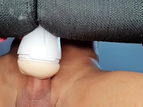 Huge Bushwa Hands Free Fleshlight Fuck - Moaning Noisy & Cum Inside Deep asian gay sexual relations china videos