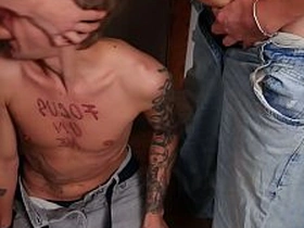 No62 Two Guys With Big Dicks Be thrilled by a Twink's Tight Asshole gay coitus videos free asian