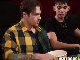 Closeted guy hookups respecting merry lover in cinema asian rub-down merry sexual intercourse videos