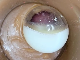 Cum Inside Me Over and Over! Camera inside Vagina toy Creampie Condom POV painful asian cheerful sex videos