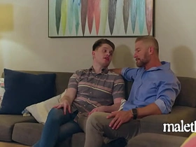 Age Gap Anxieties Sorted With Barebacking Opportunity - Jay Tee, Greg Dixxon  MaleThirst asian gay sex cum videos