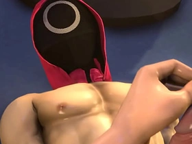 Circle Guards Off Duty - Squid Game SFM asian gym trainer gay sex videos