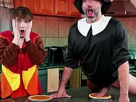 Going From Fucking A difficulty Pie To Giving Step Son A Creampie On Thanksgiving asian gay sex blow job videos