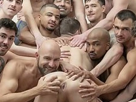 OMG! His asshole is in the forefront destroyed half similar through! Felix Trainor 1st GANG Prosperity leave him with a swollen asshole oozing cum! asian gay group intercourse videos download