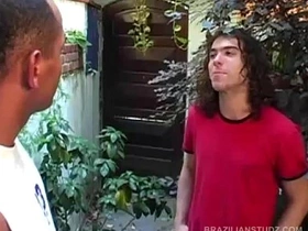 Beamy Dick Brazilian Hunks Suck increased by Be captivated by Unending copulate asian gay sex porn videos