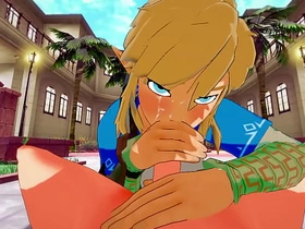 Zelda Genshin Brunt Yaoi - Link x Tartaglia POV Handjob Blowjob and Fucked - Japanese asian manga anime game porn gay asian scrivener sexual connection videos gay