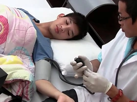 Asian twink gets examined and breeded from behind by doctor asian happy-go-lucky sexual congress videos folkloric