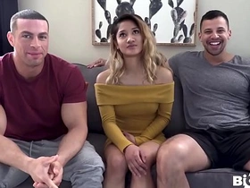 100lb Asian gets battered by two body builders asian gay sex cum videos