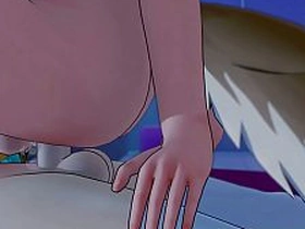 Genshin Onus Yaoi - Gorou Ridding Venti's dick - Anime Manga Japanese Asian Game Gay Porn asian designation gay sex videos