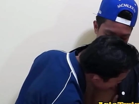 Anal licking Asian twink breeds amateur in sideways pose alms-man gay lovemaking asian videos