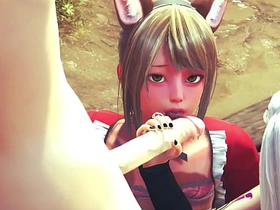 Yaoi Femboy - Threesome Femboys Fixed Sex - Sissy crossdress Japanese Asian Manga Anime Game Porn Gay cute asian gay sex videos