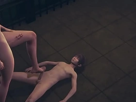 Genshin Full force Yaoi - Venti Blowjob and Footjob - Sissy crossdress Japanese Asian Manga Anime Game Porn Gay asian gay copulation videos boy team up tv