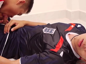 Asian stud barebacked unconnected with pissing gay after sucking dick asian gay sex boy videos