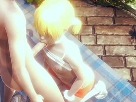 Yaoi Femboy - Fer blowjob and anal by stand-in femboy - Sissy crossdress Japanese Asian Manga Anime Game Porn Gay gay sex videos asian teen