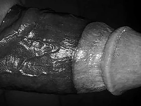 Oiled Horny Guy Masturbating Big Black Dick While Moaning asian gay sex videos on chitter